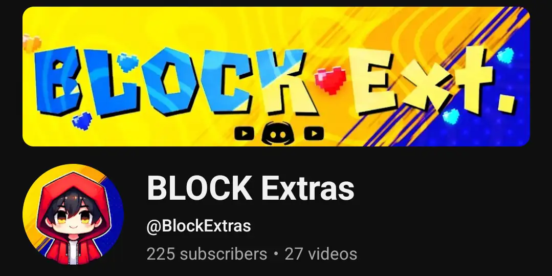 ExtoArts channel banner